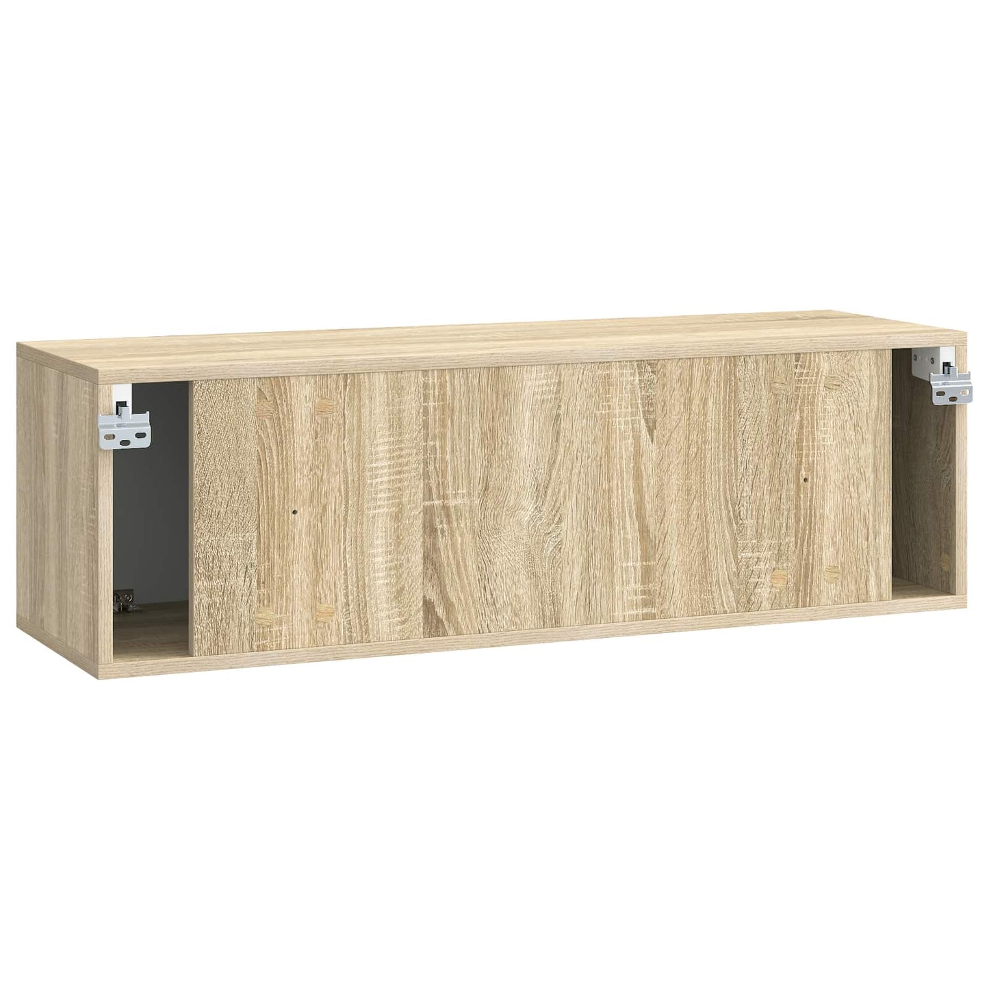 Wandbeugel TV-kast Sonoma Eiken 98 x 31 x 30 cm Bewerkt hout