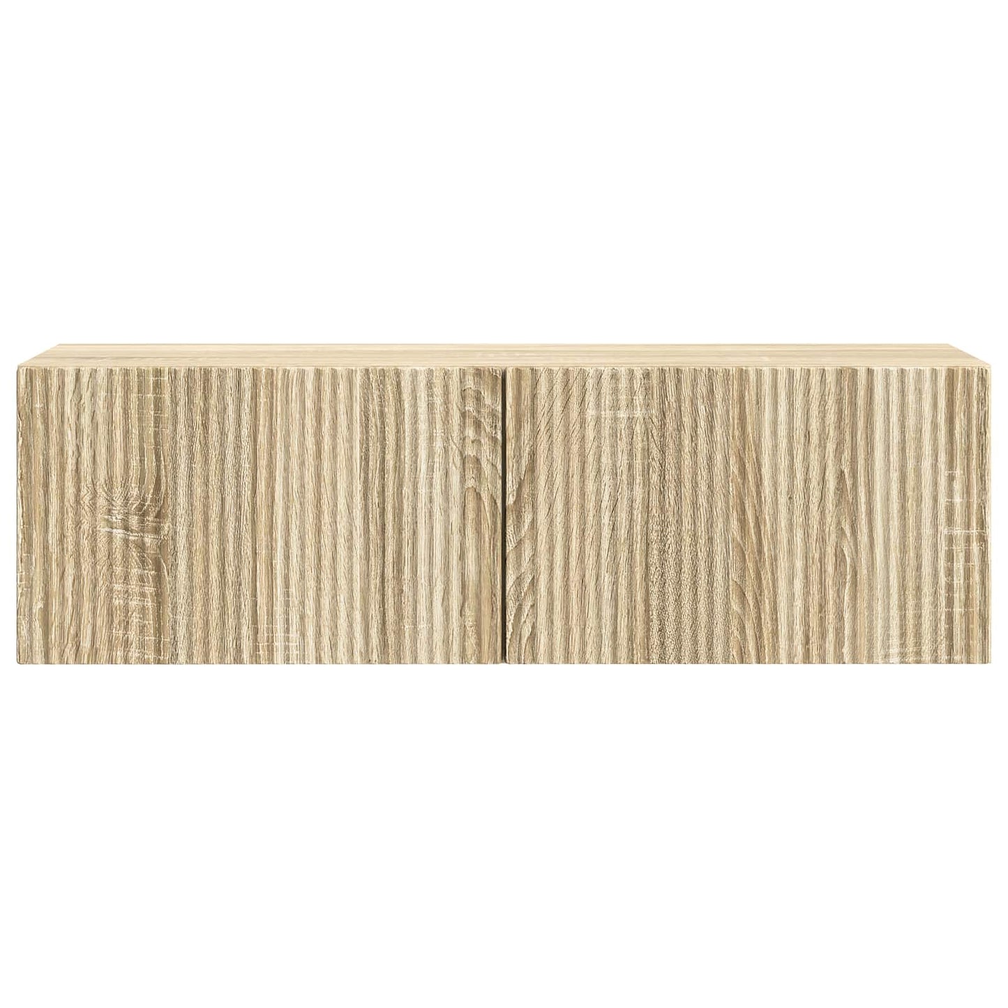 Wandbeugel TV-kast Sonoma Eiken 98 x 31 x 30 cm Bewerkt hout