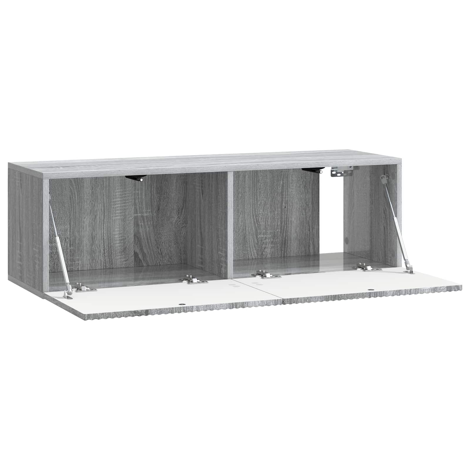 Wandbeugel TV-kast Grijs sonoma 98 x 31 x 30 cm Bewerkt hout