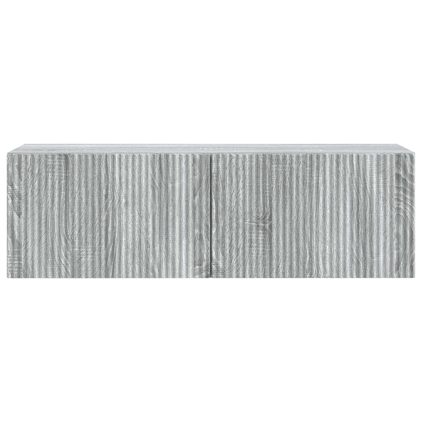 Wandbeugel TV-kast Grijs sonoma 98 x 31 x 30 cm Bewerkt hout