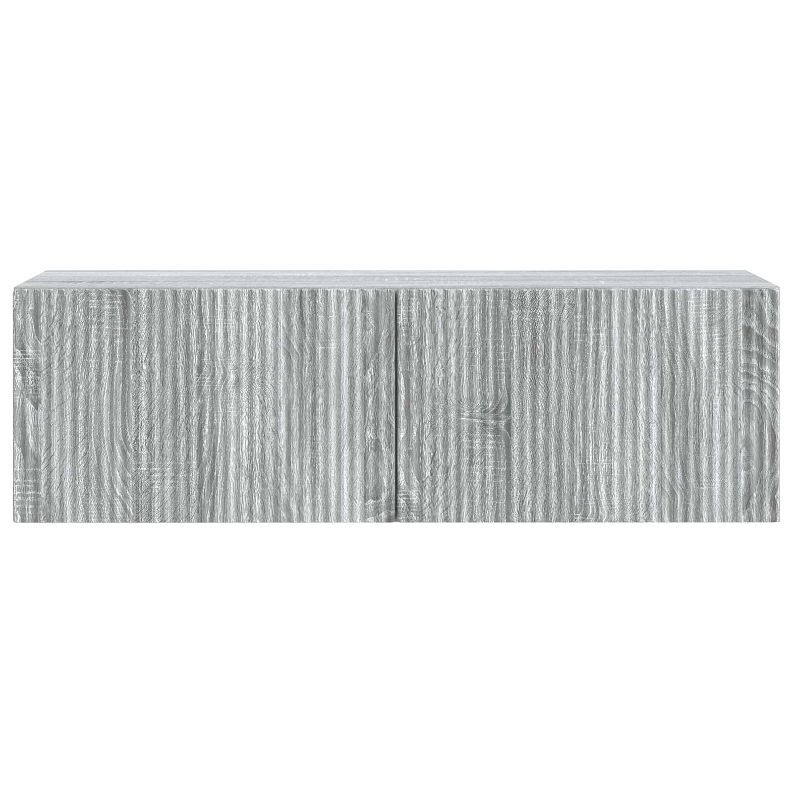 Wandbeugel TV-kast Grijs sonoma 98 x 31 x 30 cm Bewerkt hout