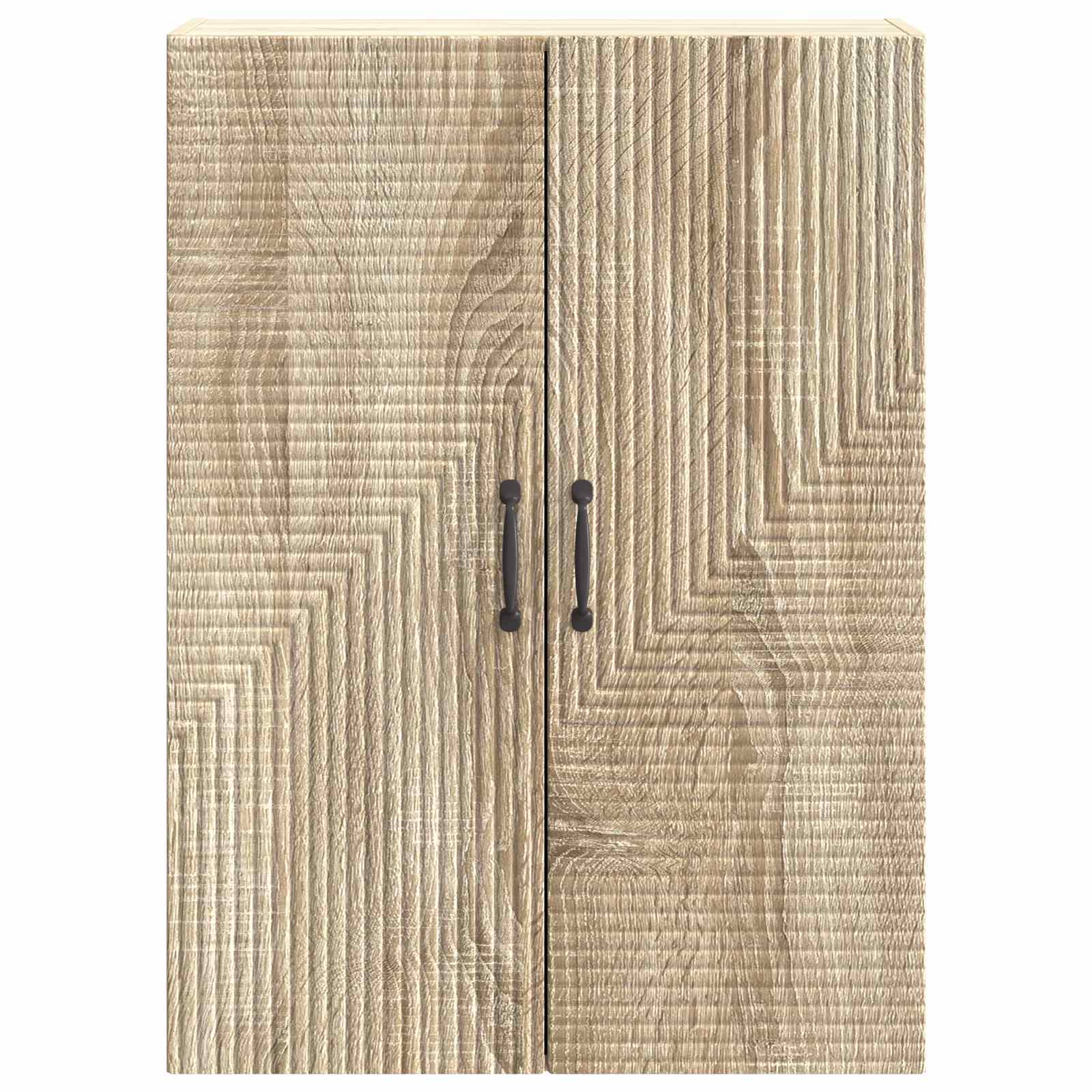 Wandkast Sonoma Eiken 66 x 34,5 x 90 cm Bewerkt hout