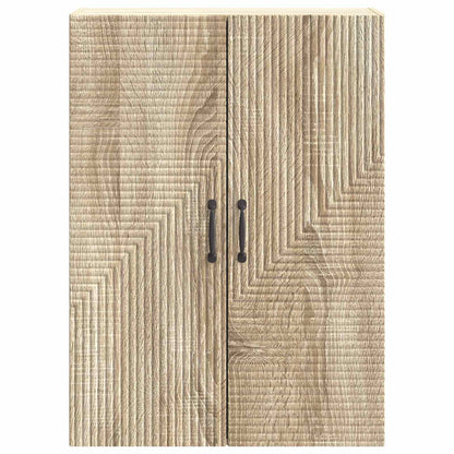 Wandkast Sonoma Eiken 66 x 34,5 x 90 cm Bewerkt hout