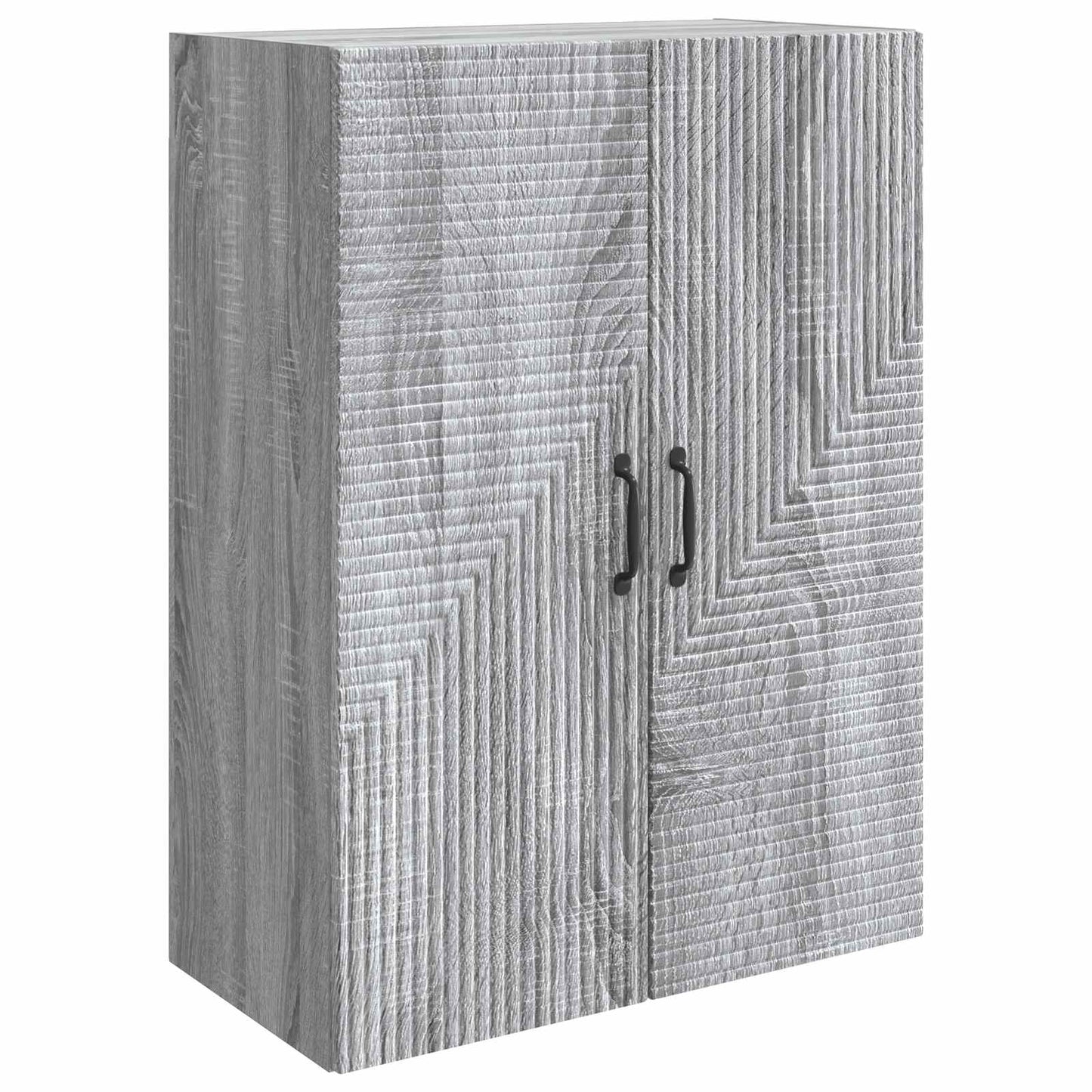 Wandkast Grijs Sonoma 66 x 34,5 x 90 cm Bewerkt hout