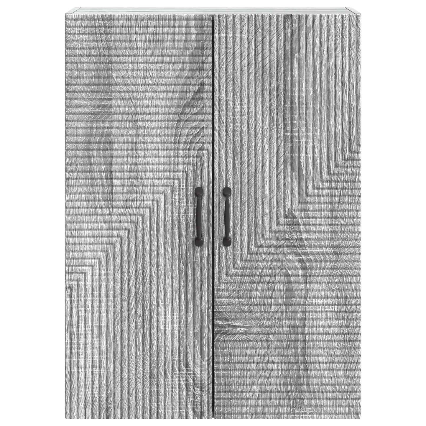 Wandkast Grijs Sonoma 66 x 34,5 x 90 cm Bewerkt hout