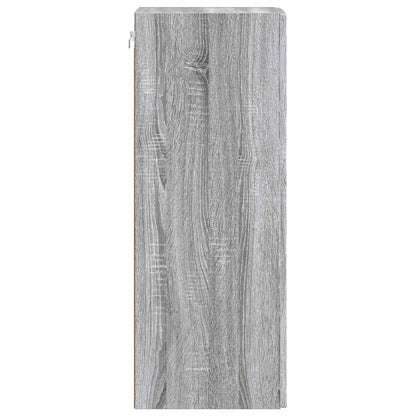 Wandkast Grijs Sonoma 66 x 34,5 x 90 cm Bewerkt hout
