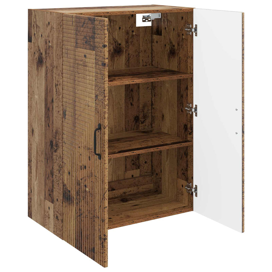 Wandkast Oud hout 66 x 34,5 x 90 cm Bewerkt hout