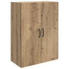 Wandkast bewerkt hout 66x34,5x90 cm eiken