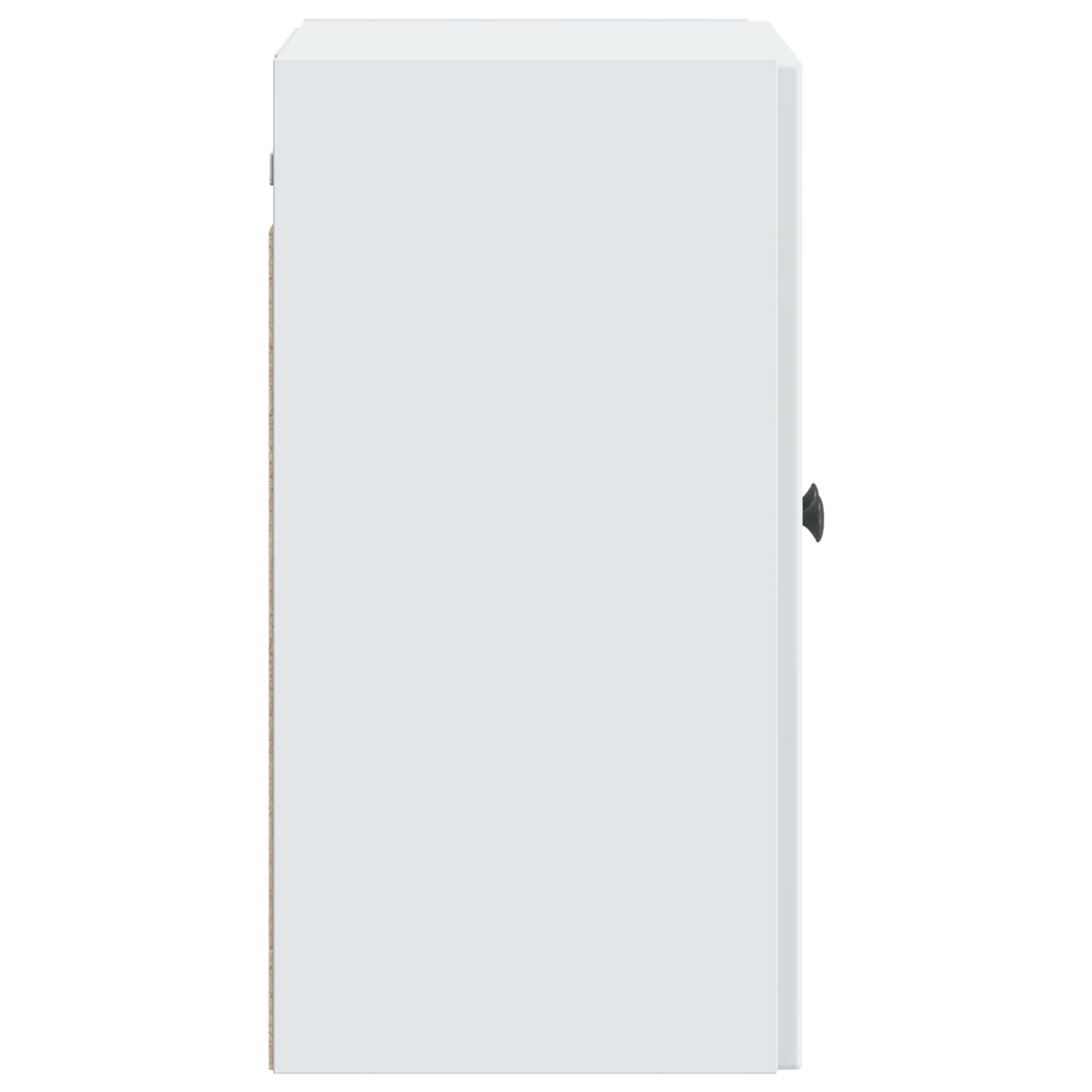 Wandkast Wit 59 x 31 x 60 cm Bewerkt hout