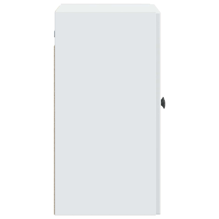 Wandkast Wit 59 x 31 x 60 cm Bewerkt hout