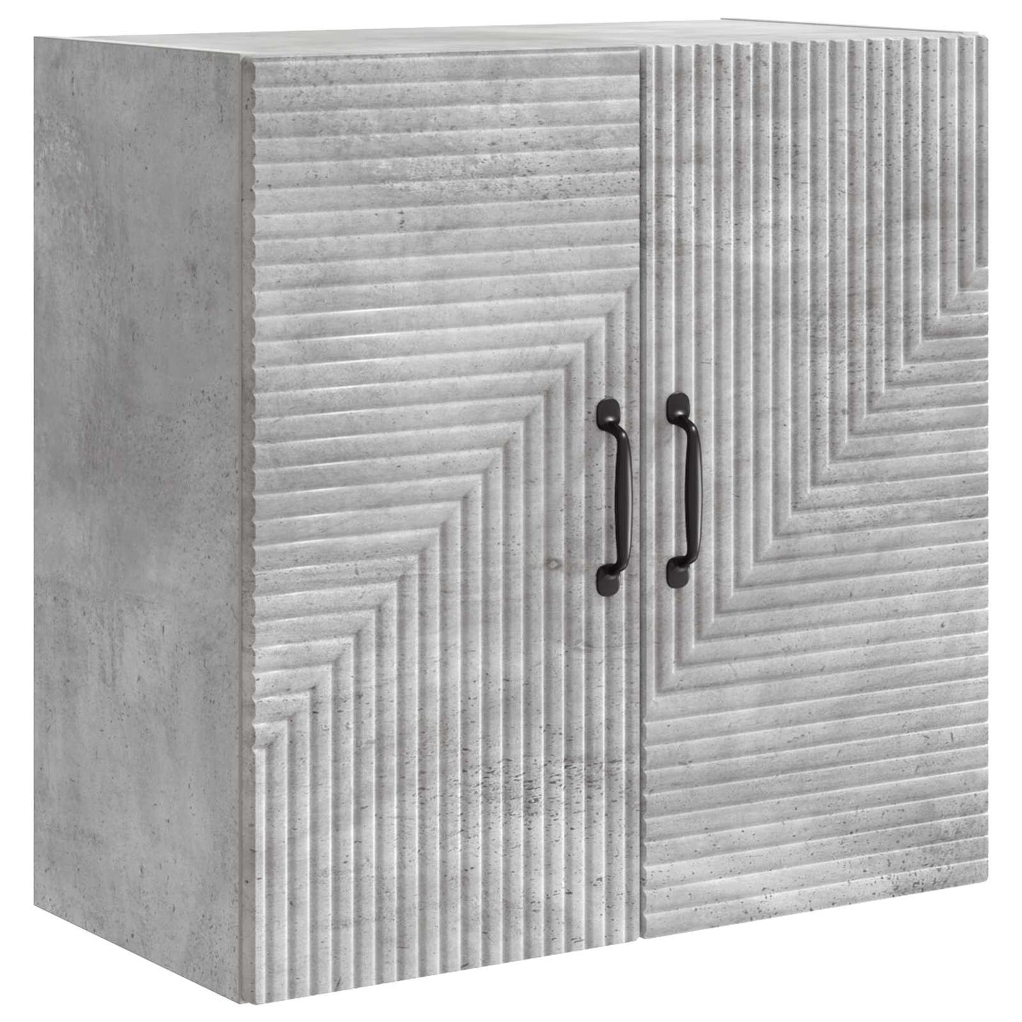 Wandkast Betongrijs 59 x 31 x 60 cm Bewerkt hout