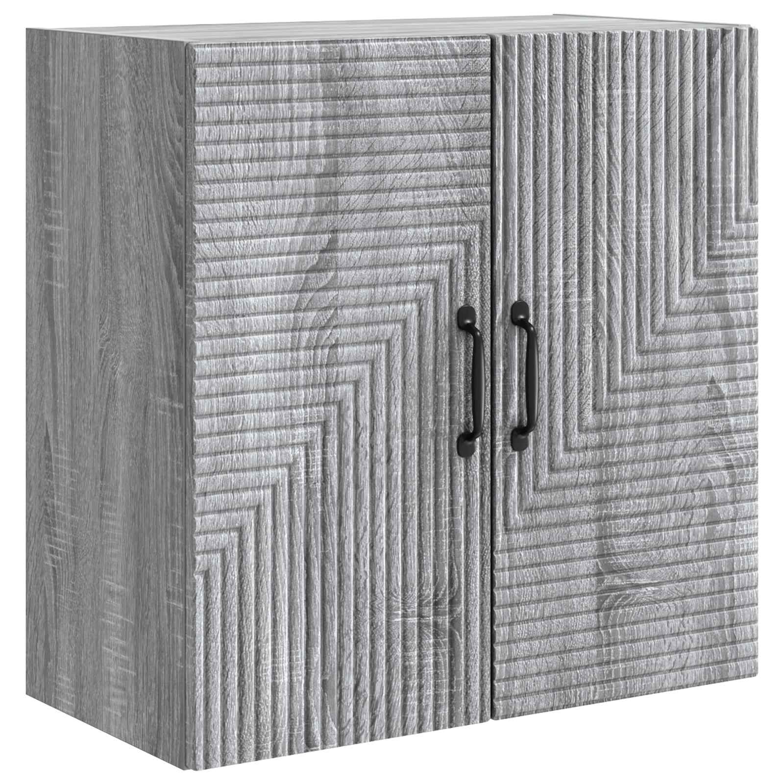 Wandkast Grijs Sonoma 59 x 31 x 60 cm Bewerkt hout