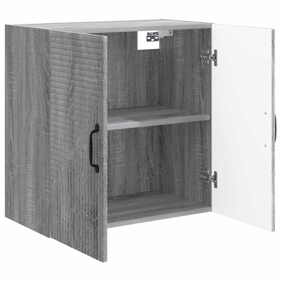 Wandkast Grijs Sonoma 59 x 31 x 60 cm Bewerkt hout