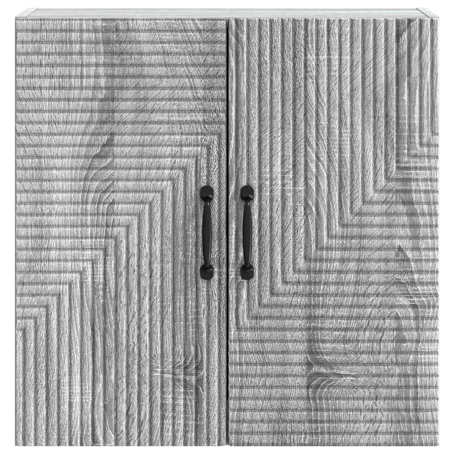 Wandkast Grijs Sonoma 59 x 31 x 60 cm Bewerkt hout