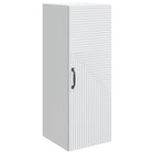 Wandkast 33x34,5x90 cm bewerkt hout wit
