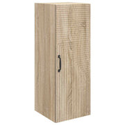 Wandkast 33x34,5x90 cm bewerkt hout
