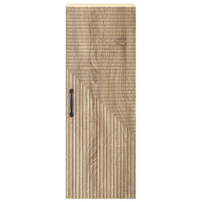 Wandkast Sonoma Eiken 33 x 34,5 x 90 cm Bewerkt hout