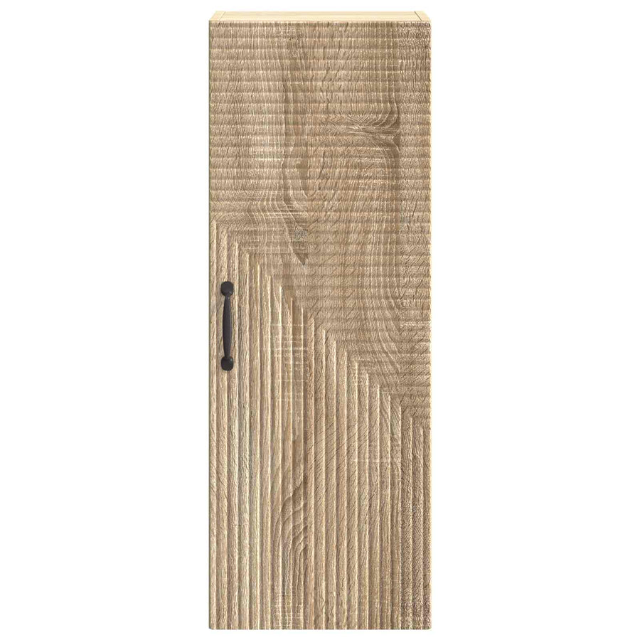 Wandkast Sonoma Eiken 33 x 34,5 x 90 cm Bewerkt hout