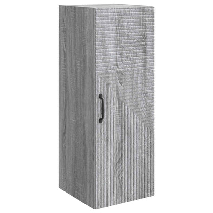 Wandkast Grijs Sonoma 33 x 34,5 x 90 cm Bewerkt hout