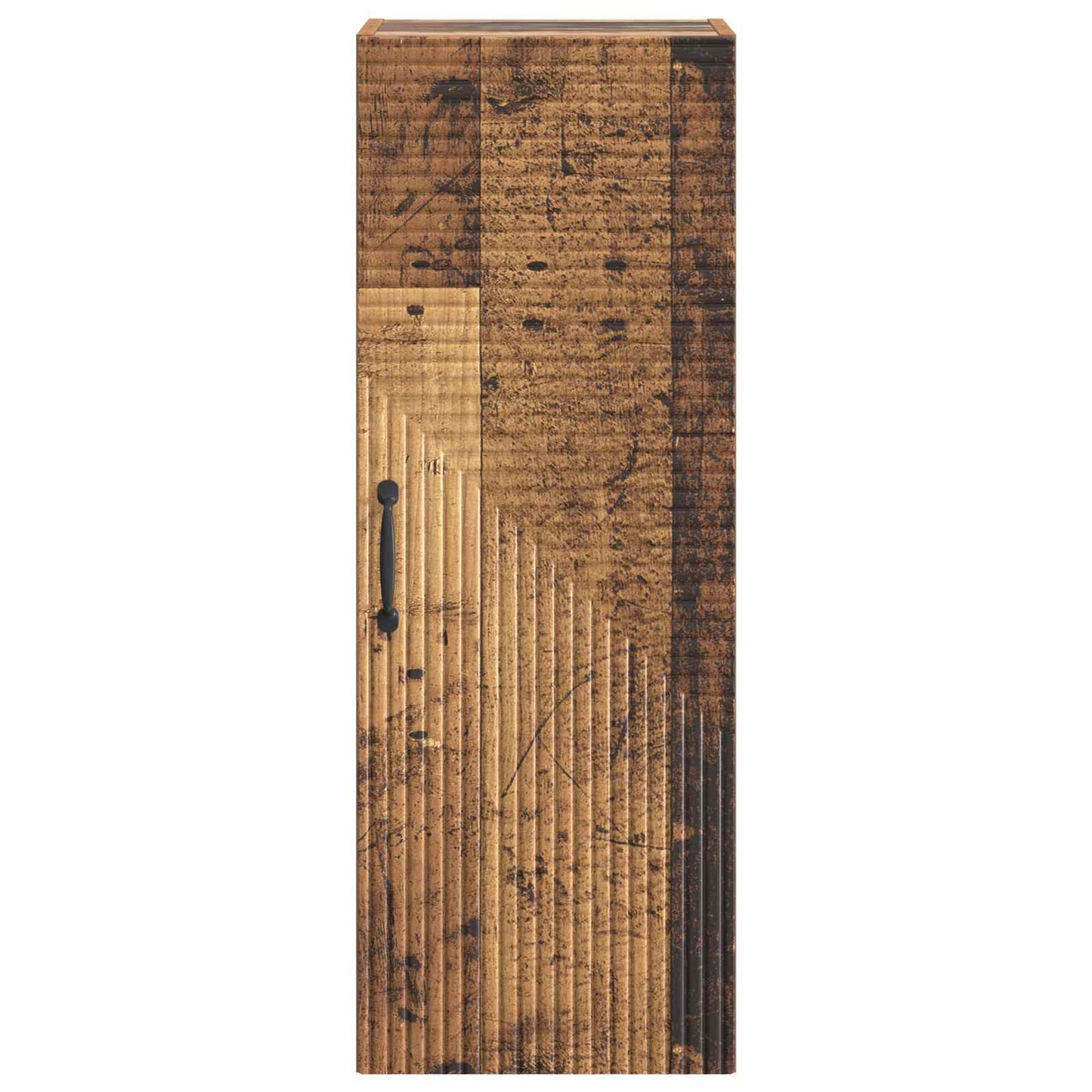 Wandkast Oud hout 33 x 34,5 x 90 cm Bewerkt hout