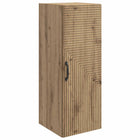 Wandkast bewerkt hout 33x34.5x90 cm