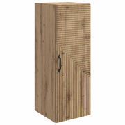 Wandkast bewerkt hout 33x34.5x90 cm