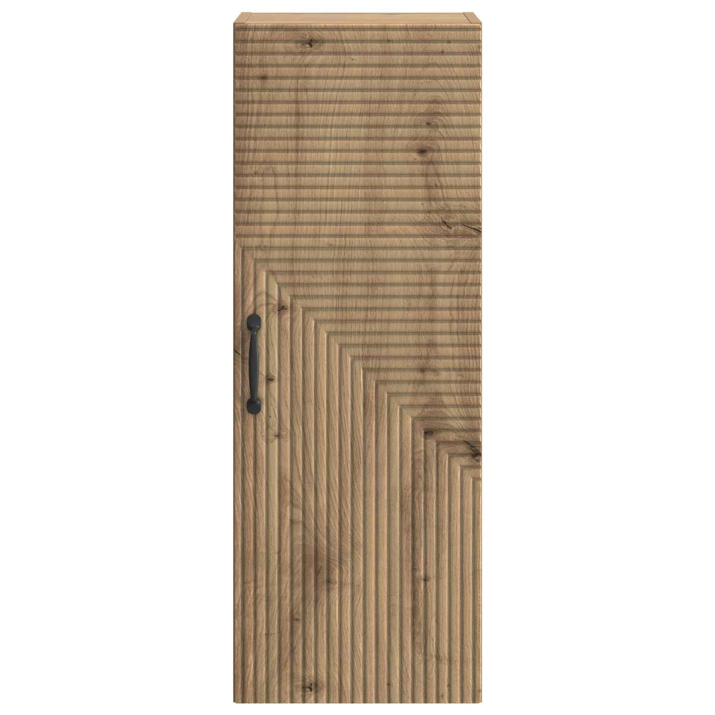 Wandkast Artisanaal eiken 33 x 34,5 x 90 cm Bewerkt hout
