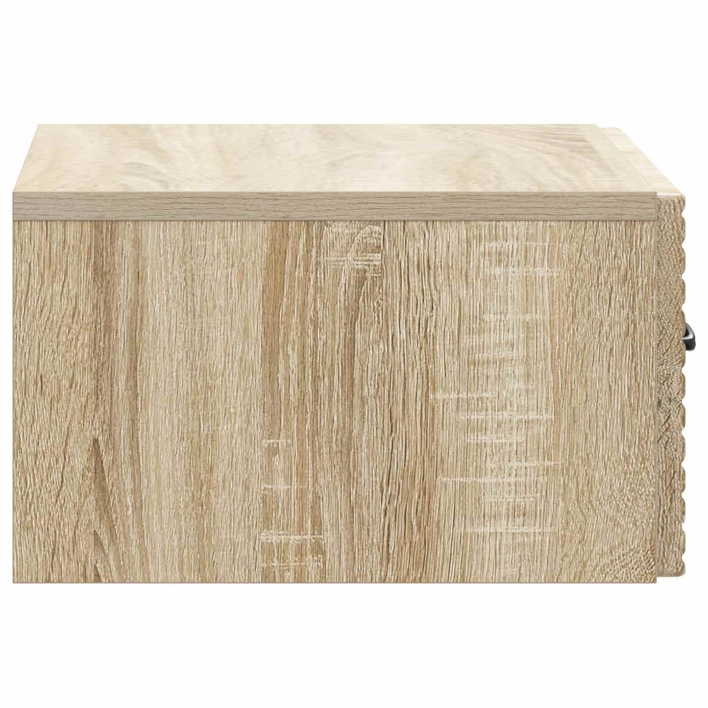 Wandbeugel Bedkast Sonoma Eiken 49 x 34,5 x 20 cm Bewerkt hout