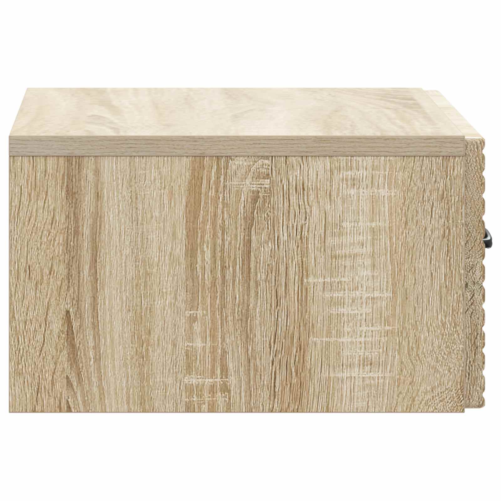 Wandbeugel Bedkast Sonoma Eiken 49 x 34,5 x 20 cm Bewerkt hout