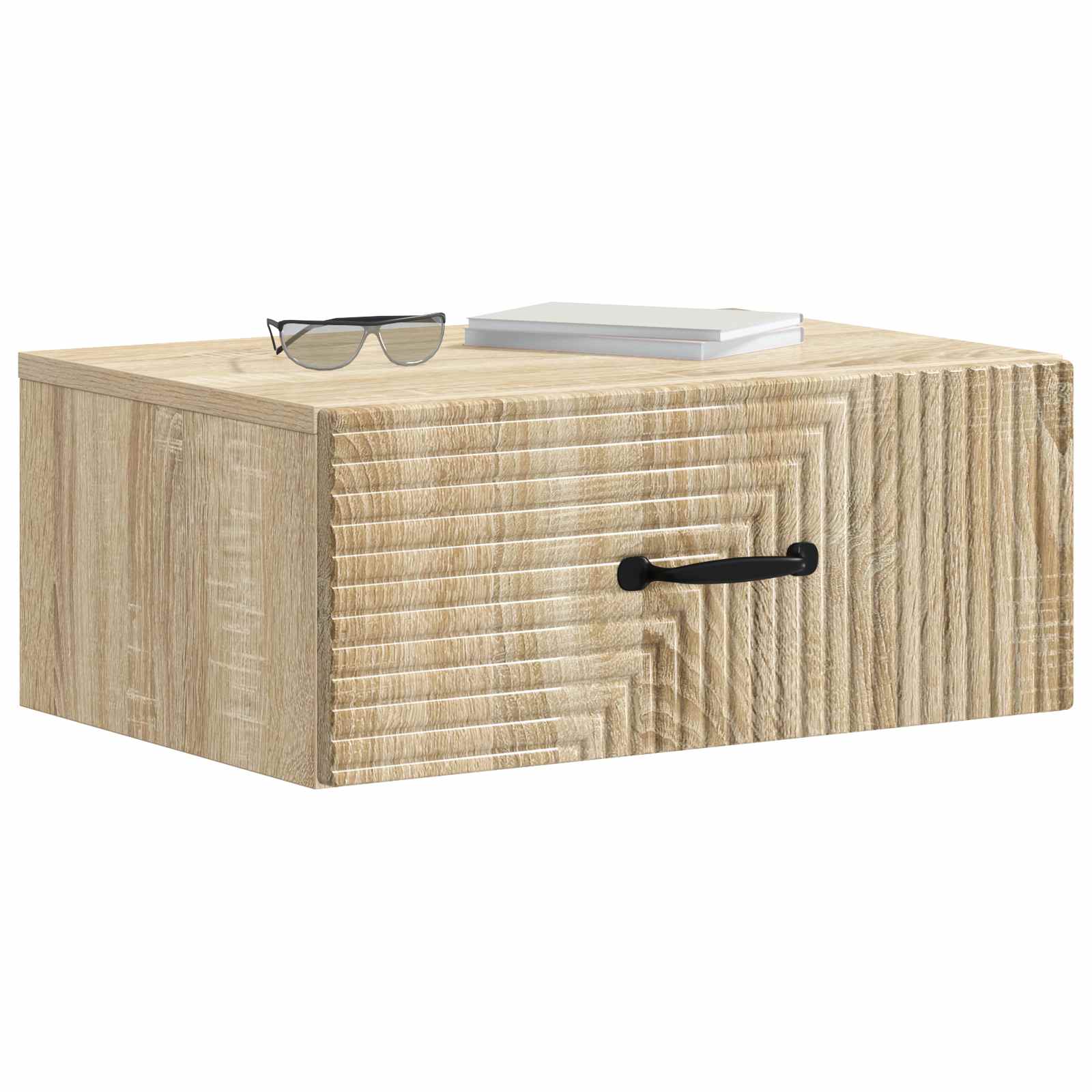 Wandbeugel Bedkast 2 pcs Sonoma Eiken 49 x 34,5 x 20 cm