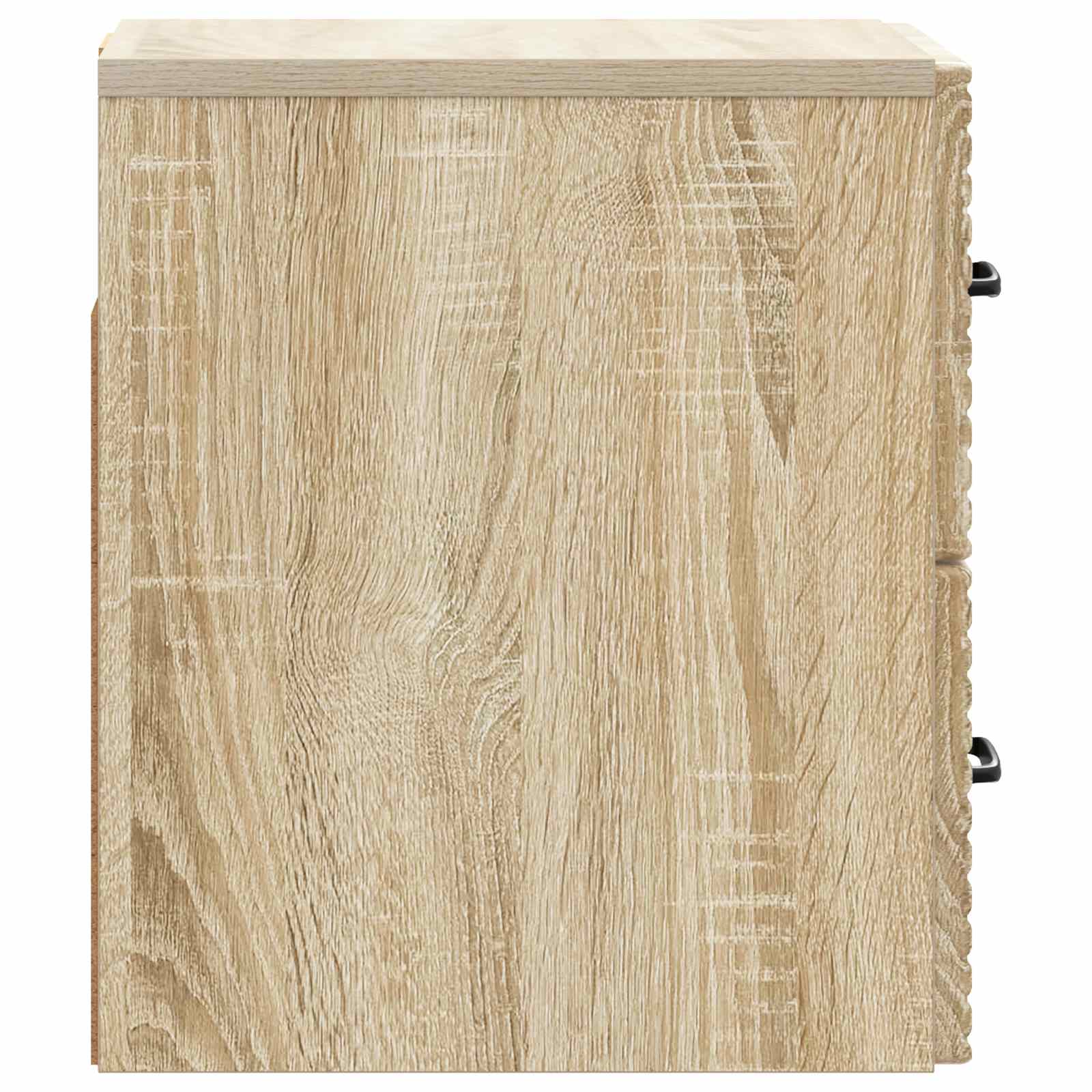 Wandbeugel Bedkast 2 pcs Sonoma Eiken 34,5 x 33 x 40 cm