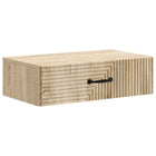 Wall-mounted Side Table Sonoma Oak 59 x 34.5 x 17 cm