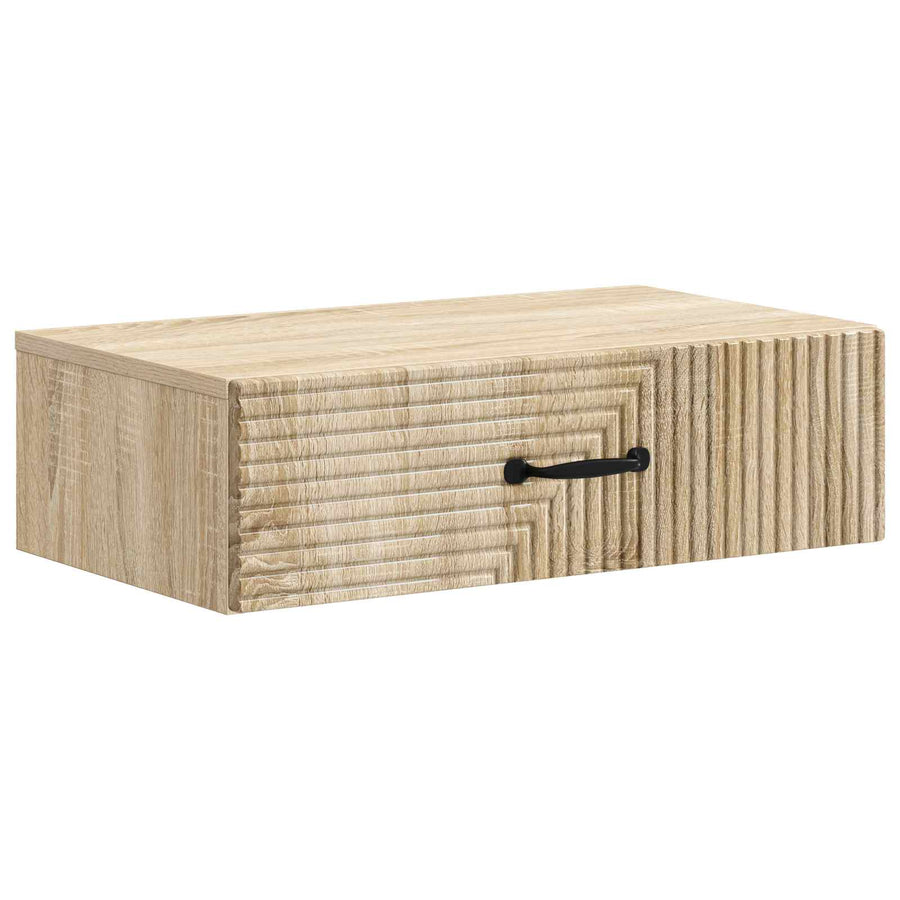 Wandmontage Zijtafel Sonoma Eiken 59 x 34,5 x 17 cm