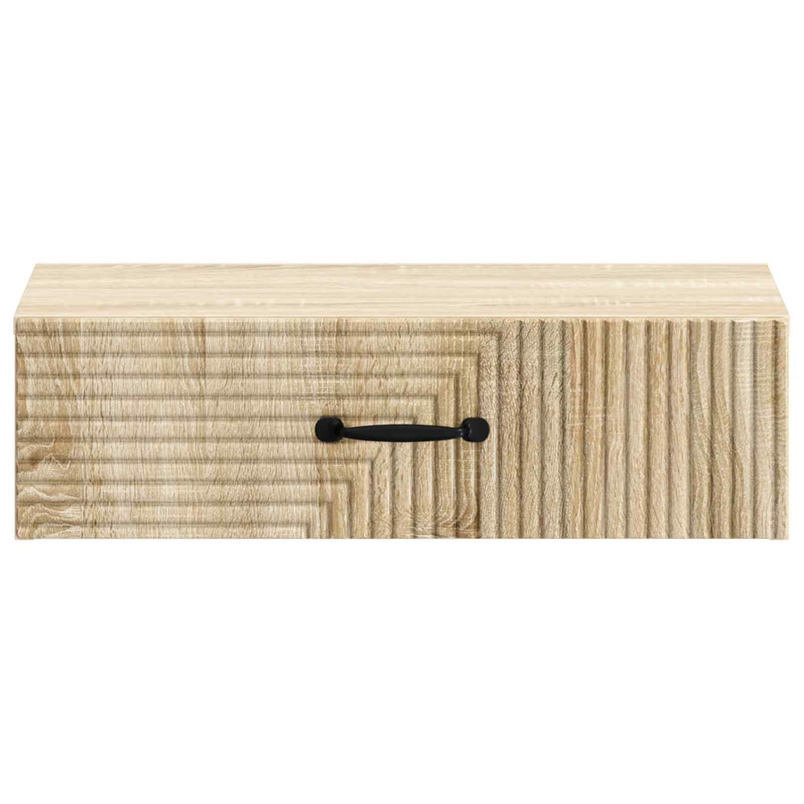Wandmontage Zijtafel Sonoma Eiken 59 x 34,5 x 17 cm