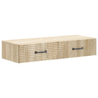Wall Mounted Side Table Sonoma Oak 87.5 x 34.5 x 17 cm