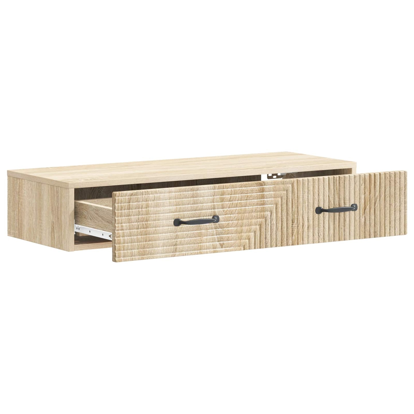 Wandmontage Zijtafel Sonoma Eiken 87,5 x 34,5 x 17 cm