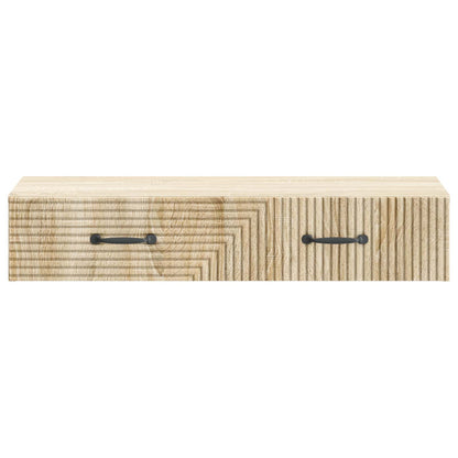 Wandmontage Zijtafel Sonoma Eiken 87,5 x 34,5 x 17 cm