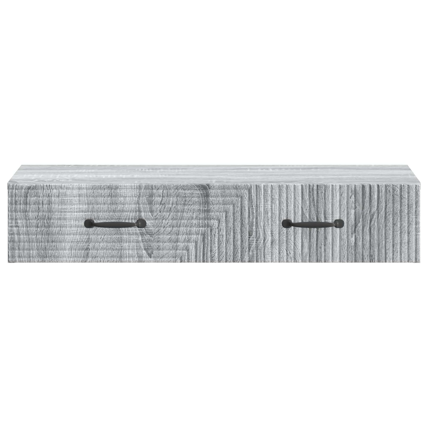 Wandmontage Zijtafel Grijs sonoma 87,5 x 34,5 x 17 cm