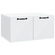 Wandkast tv-meubel 59,5x41x30 cm wit bewerkt hout
