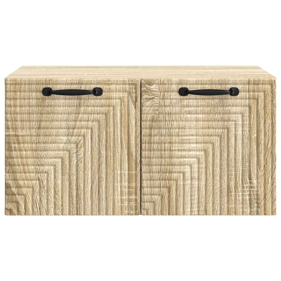 Wandbeugel TV-kast Sonoma Eiken 59,5 x 41 x 30 cm Bewerkt hout