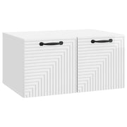 Wandkast tv 59,5x41x30 cm hoogglans wit bewerkt hout