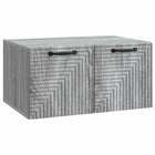 Wandkast TV 59,5x41x30 cm grijs sonoma bewerkt hout