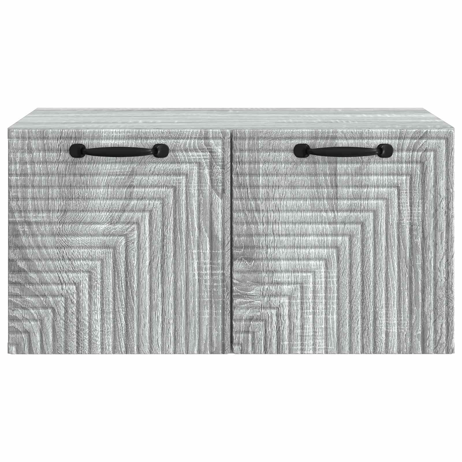 Wandbeugel TV-kast Grijs sonoma 59,5 x 41 x 30 cm Bewerkt hout