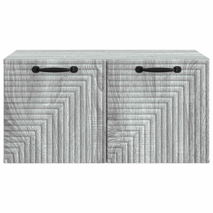 Wandbeugel TV-kast Grijs sonoma 59,5 x 41 x 30 cm Bewerkt hout