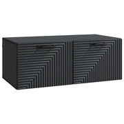 Wandkast TV 78,5x41x30 cm bewerkt hout zwart