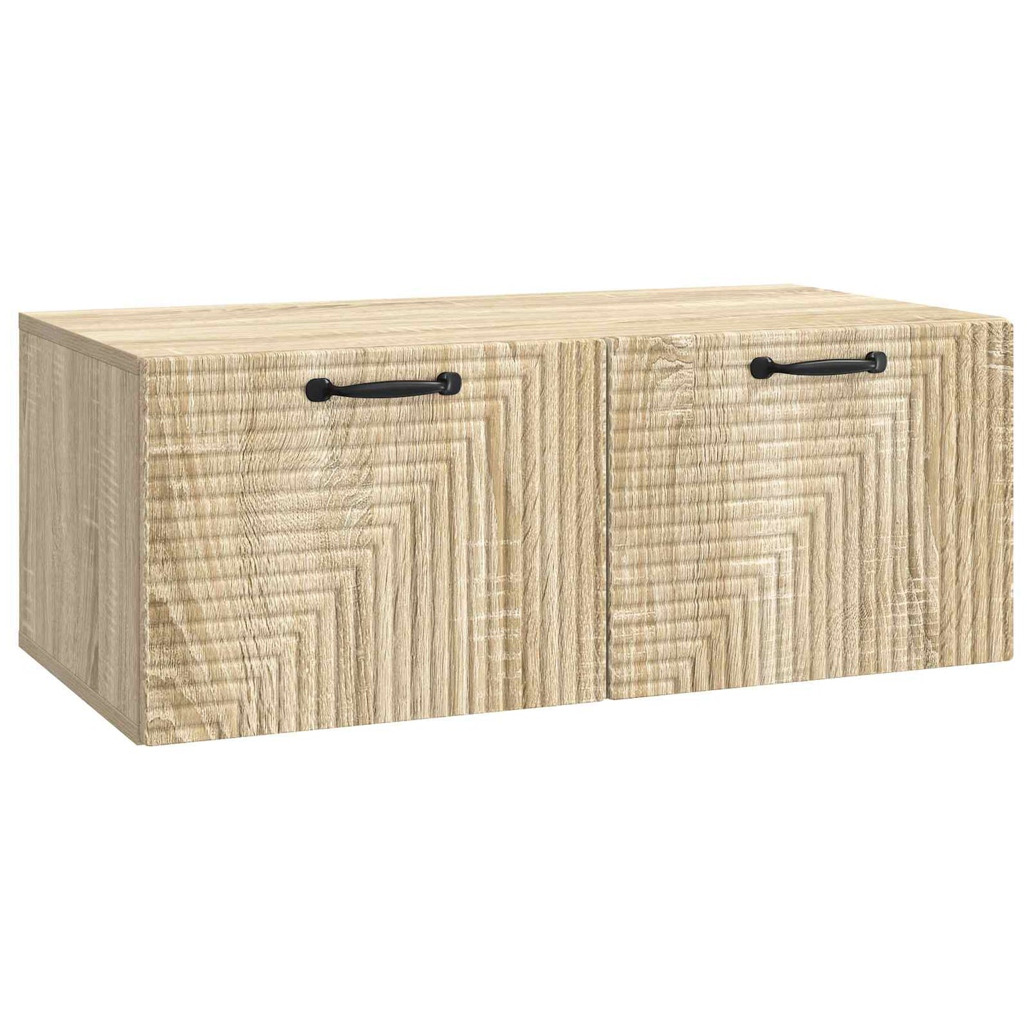 Wandbeugel TV-kast Sonoma Eiken 78,5 x 41 x 30 cm Bewerkt hout