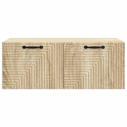 Wandbeugel TV-kast Sonoma Eiken 78,5 x 41 x 30 cm Bewerkt hout