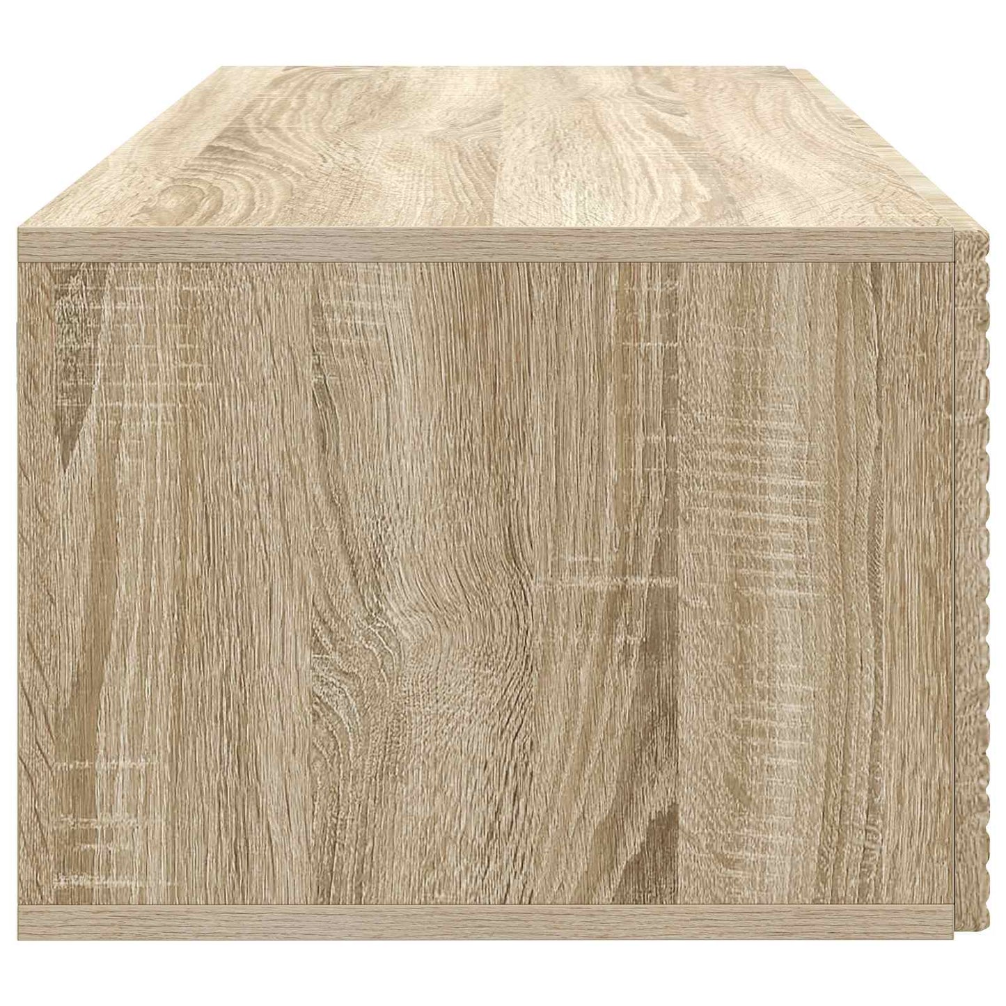 Wandbeugel TV-kast Sonoma Eiken 78,5 x 41 x 30 cm Bewerkt hout