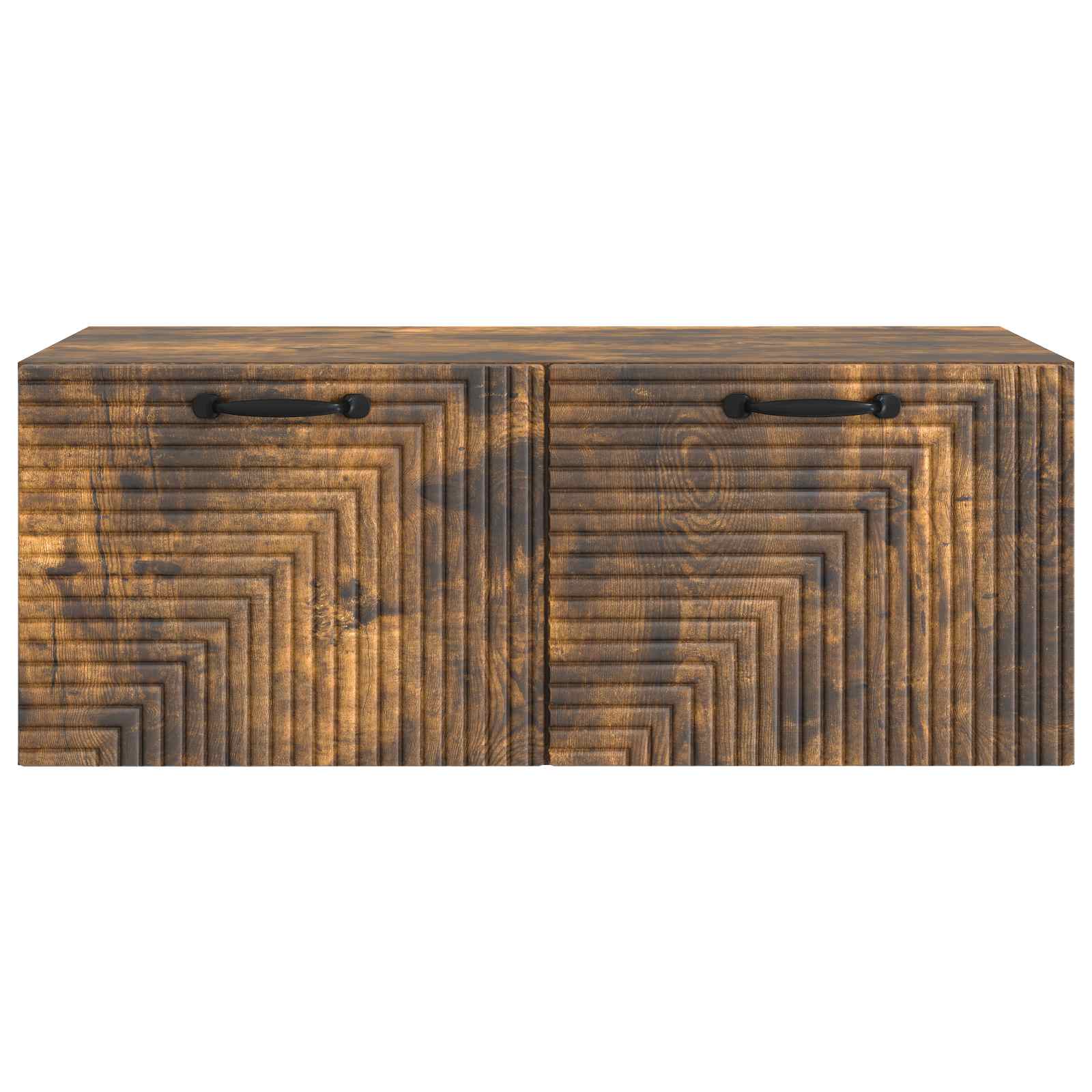 Wandbeugel TV-kast Gerookt eiken 78,5 x 41 x 30 cm Bewerkt hout