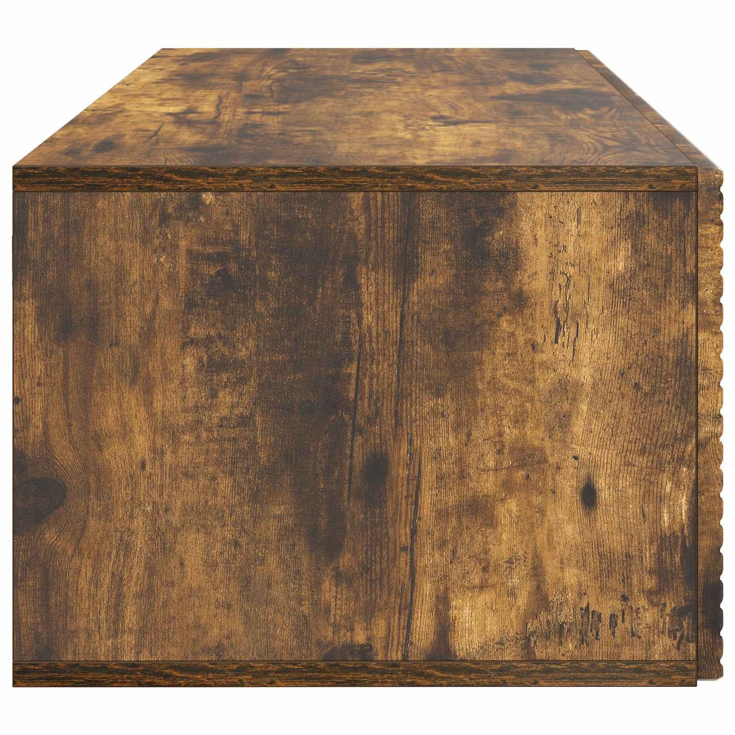 Wandbeugel TV-kast Gerookt eiken 78,5 x 41 x 30 cm Bewerkt hout